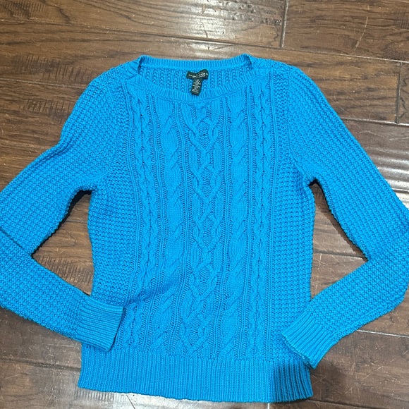 Ralph Lauren Sweaters - Ralph Lauren Vibrant Blue Crew Neck Sweater
